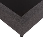 ΚΡΕΒΑΤΙ-ΥΠΟΣΤΡΩΜΑ SIGGY HM722.10 ΧΩΡΙΣ ΑΠΟΘ.ΧΩΡΟ--ΓΚΡΙ ΥΦΑΣΜΑ--ΓΙΑ 90Χ200εκ.