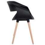 ΠΟΛΥΘΡΟΝΑ ΠΟΛΥΠΡΟΠΥΛΕΝΙΟΥ MAGGIE HM8600.02 ΣΕ ΜΑΥΡΟ ΧΡΩΜΑ 59x53x80Υ εκ.