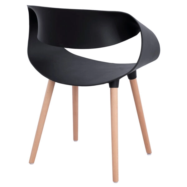 ΠΟΛΥΘΡΟΝΑ ΠΟΛΥΠΡΟΠΥΛΕΝΙΟΥ MAGGIE HM8600.02 ΣΕ ΜΑΥΡΟ ΧΡΩΜΑ 59x53x80Υ εκ.