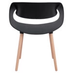 ΠΟΛΥΘΡΟΝΑ ΠΟΛΥΠΡΟΠΥΛΕΝΙΟΥ MAGGIE HM8600.02 ΣΕ ΜΑΥΡΟ ΧΡΩΜΑ 59x53x80Υ εκ.