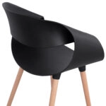 ΠΟΛΥΘΡΟΝΑ ΠΟΛΥΠΡΟΠΥΛΕΝΙΟΥ MAGGIE HM8600.02 ΣΕ ΜΑΥΡΟ ΧΡΩΜΑ 59x53x80Υ εκ.