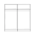 ΣΕΤ 2 ΤΜΧ ΝΤΟΥΛΑΠΑ 4ΦΥΛΛΗ SONAMA 160X42X181 HM11350.02