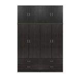 ΣΕΤ 2 ΤΜΧ ΝΤΟΥΛΑΠΑ 4ΦΥΛΛΗ ΜΕ ΠΑΤΑΡΙ ΚΑΙ 4 ΣΥΡΤΑΡΙΑ ZEBRANO 160X42X241 HM11352.01