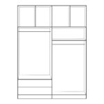 ΣΕΤ 4 ΤΜΧ ΝΤΟΥΠΑΛΑ 4ΦΥΛΛΗ ΜΕ ΠΑΤΑΡΙ ZEBRANO 160X42X241 HM11355.01