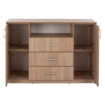 ΣΕΤ ΚΡΕΒΑΤΟΚΑΜΑΡΑΣ 5ΤΜΧ ADLER HM11758 ΜΕΛΑΜΙΝΗ SONAMA OAK-ΓΙΑ ΣΤΡΩΜΑ 160x200εκ