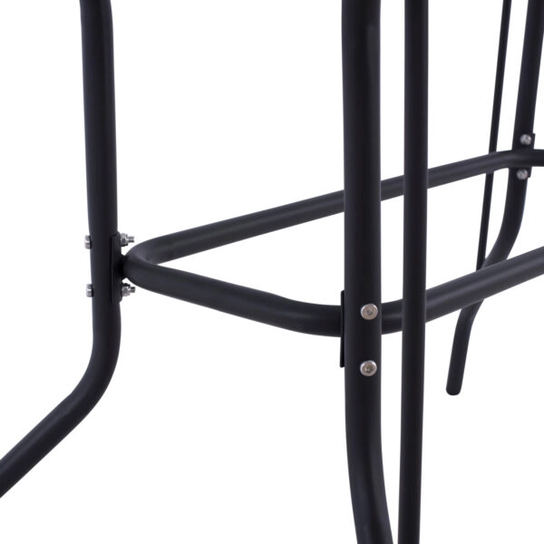 ΣΕΤ ΤΡΑΠΕΖΑΡΙΑΣ 5ΤΜΧ ADAM HM21219 ΚΑΡΕΚΛΕΣ ΜΕΤΑΛΛΙΚΕΣ & ΤΡΑΠΕΖΙ 110x60 ΓΚΡΙ