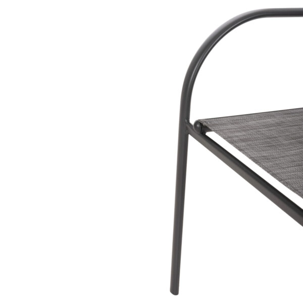 ΣΕΤ ΤΡΑΠΕΖΑΡΙΑΣ 5ΤΜΧ REDAN HM21223 ΤΡΑΠΕΖΙ & 4 ΠΟΛΥΘΡΟΝΕΣ ΣΕ ΓΚΡΙ