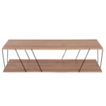 ΣΥΝΘΕΣΗ ΣΑΛΟΝΙΟΥ 2ΤΜΧ TARS HM11771.11 ΜΕΛΑΜΙΝΗ-ΜΕΤΑΛΛΟ ΦΥΣΙΚΟ OAK-ΜΑΥΡΟ