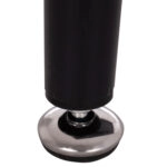 ΤΡΑΠΕΖΙ RAVEN HM9854.02 ΚΕΡΑΜΙΚΟ TOP ΜΑΥΡΟ ΜΑΡΜΑΡΟ-ΜΑΥΡΟ ΜΕΤΑΛΛΟ 117,5x67,5x76Υεκ.