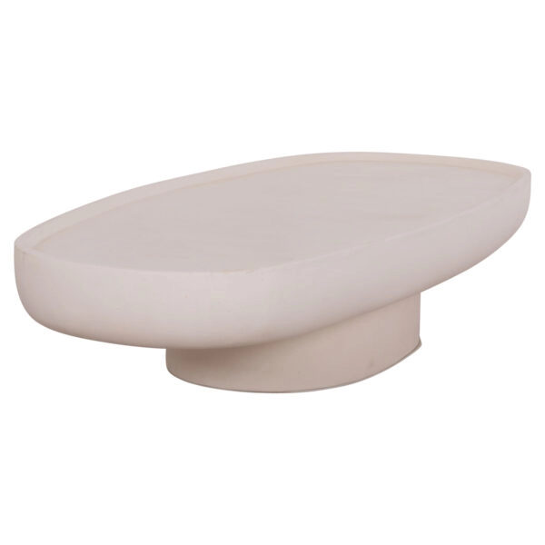 ΤΡΑΠΕΖΙ ΣΑΛΟΝΙΟΥ DESSY HM18153.02 FIBER CEMENT ΣΕ ΛΕΥΚΟ--151x66x30Υεκ.