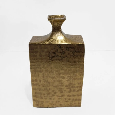 FLASCHE ΒΑΖΟ 19x10x36cm ΑΛΟΥΜΙΝΙΟ ΧΡΥΣΟ