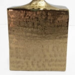 FLASCHE ΒΑΖΟ 18x9x28 ΑΛΟΥΜΙΝΙΟ ΧΡΥΣΟ