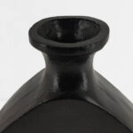 ABSTRACT TRIANGLE ΒΑΖΟ 27x5x32 ΑΛΟΥΜΙΝΙΟ ΜΑΥΡΟ