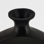 ABSTRACT CIRCLE ΒΑΖΟ 26x4x31 ΑΛΟΥΜΙΝΙΟ ΜΑΥΡΟ