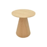 Βοηθητικό τραπέζι Donda mdf-μέταλλο sonoma Φ45x46εκ