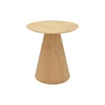 Βοηθητικό τραπέζι Donda mdf-μέταλλο sonoma Φ45x46εκ