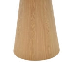 Βοηθητικό τραπέζι Donda mdf-μέταλλο sonoma Φ45x46εκ