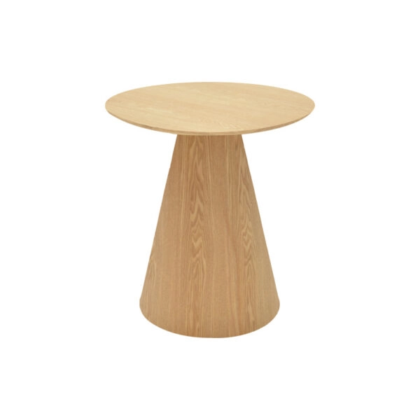 Βοηθητικό τραπέζι Donda mdf-μέταλλο sonoma Φ45x46εκ