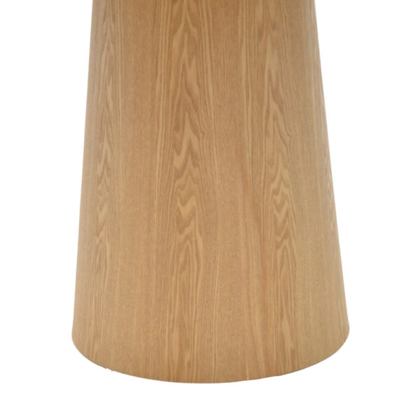 Tραπέζι Donda  mdf sonoma Φ100x76εκ