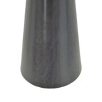 Tραπέζι Donda  mdf μαύρο Φ100x76εκ