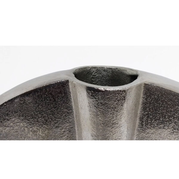 KALIA ΒΑΖΟ 35x10x35 ΑΛΟΥΜΙΝΙΟ SILVER NICKEL