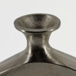 ABSTRACT CIRCLE ΒΑΖΟ 37x5x45 ΑΛΟΥΜΙΝΙΟ SILVER NICKEL