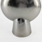 DOTO ΒΑΖΟ 21x12x26 ΑΛΟΥΜΙΝΙΟ SILVER NICKEL