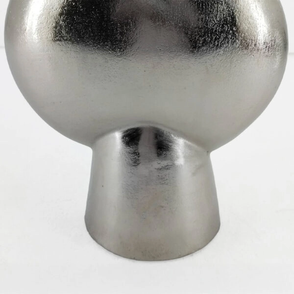 DOTO ΒΑΖΟ 21x12x26 ΑΛΟΥΜΙΝΙΟ SILVER NICKEL