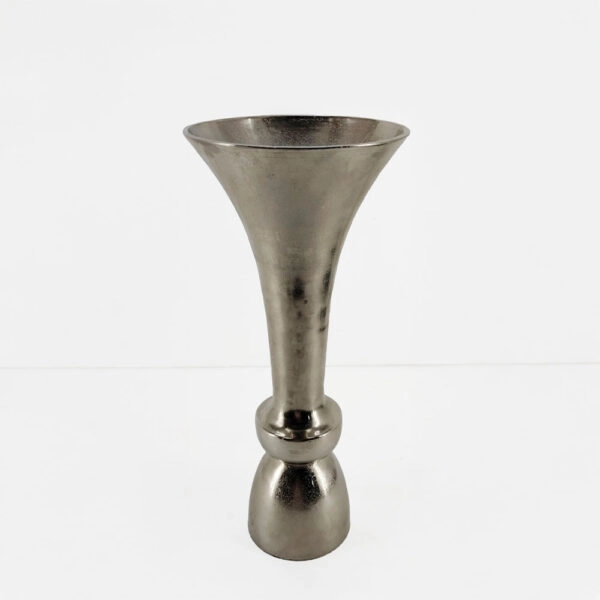 LUXOR ΒΑΖΟ 23x23x50 ΑΛΟΥΜΙΝΙΟ SILVER NICKEL