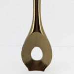 ADEL ΒΑΖΟ 17x5x46 ΑΛΟΥΜΙΝΙΟ ΧΡΥΣΟ