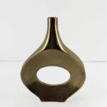 ADEL OVAL ΒΑΖΟ 22x5x28 ΑΛΟΥΜΙΝΙΟ ΧΡΥΣΟ