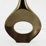 ADEL OVAL ΒΑΖΟ 22x5x28 ΑΛΟΥΜΙΝΙΟ ΧΡΥΣΟ