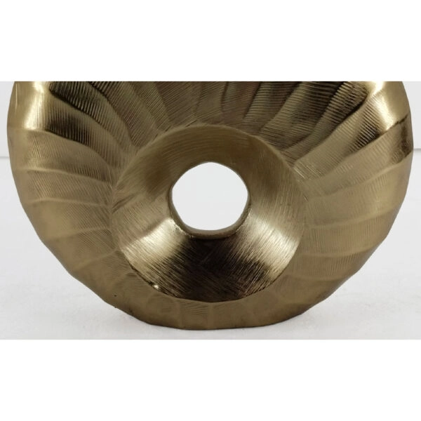 DIONE ΒΑΖΟ 26x8x26 ΑΛΟΥΜΙΝΙΟ ΧΡΥΣΟ