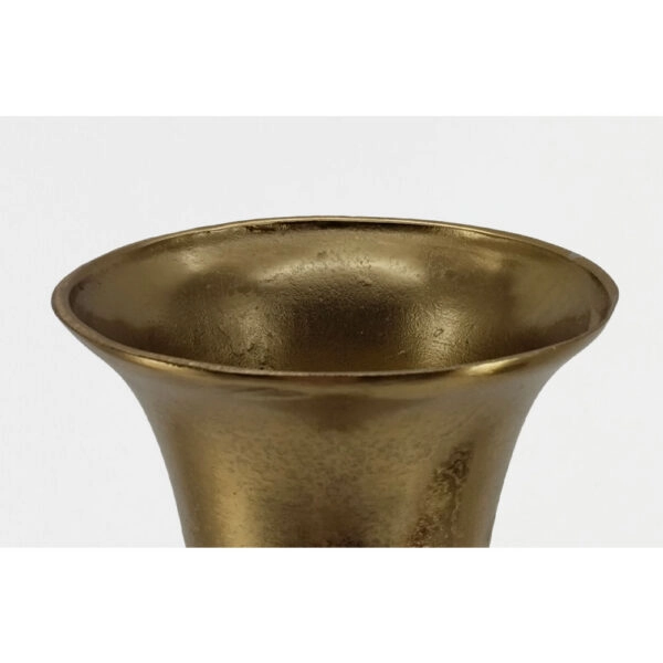 FLORES ΒΑΖΟ 20x20x71 ΑΛΟΥΜΙΝΙΟ ΧΡΥΣΟ