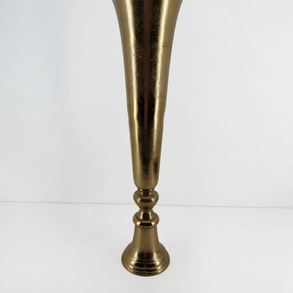 FLORES ΒΑΖΟ 20x20x71 ΑΛΟΥΜΙΝΙΟ ΧΡΥΣΟ