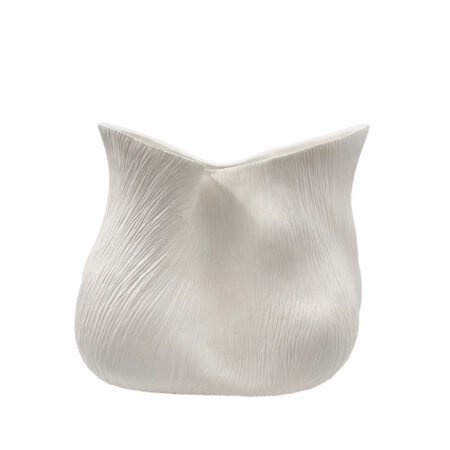 FLORESTA ΒΑΖΟ 32x22x27.5cm POLYRESIN ΑΣΠΡΟ