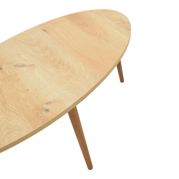 Τραπέζι σαλονιού Barton  sonoma-καφέ 90x45x40εκ