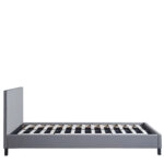 Κρεβάτι  AZALEA Capuccino PU 213x131x88cm (Στρώμα 120x200cm)