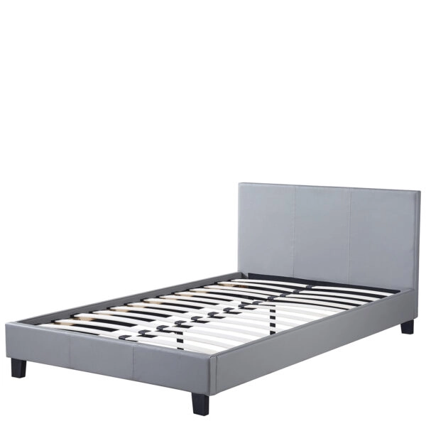 Κρεβάτι  AZALEA Capuccino PU 213x131x88cm (Στρώμα 120x200cm)