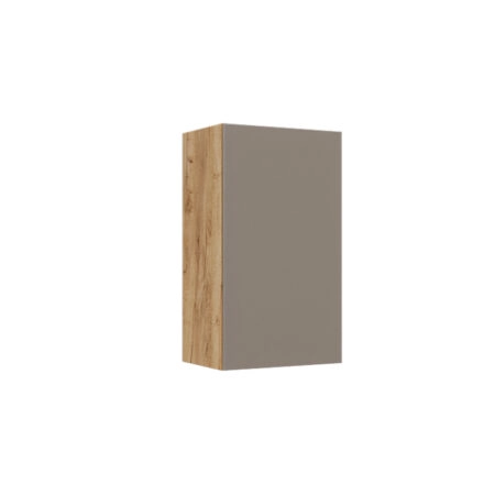 Κρεμαστό Ράφι Callisto Χρυσό Δρυς-Γκρεζ 40x30x70cm