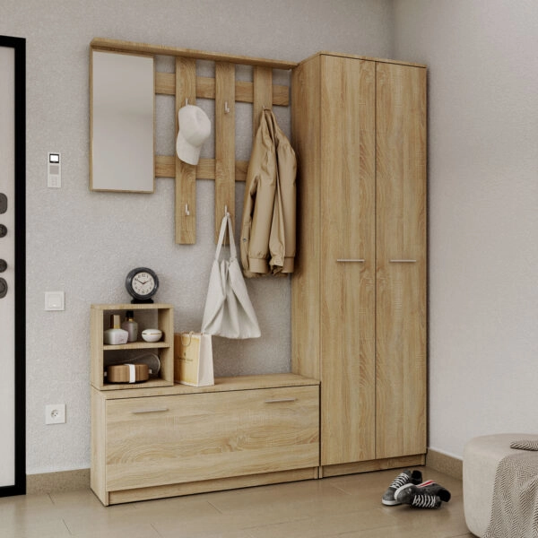 Σετ Εισόδου Reno-B Σονόμα 160x32x200cm