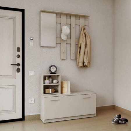 Σετ Εισόδου Reno-S Cashmere 100x32x200cm