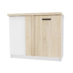 Anita Κάτω Γωνιακό Ντουλάπι Σονόμα 100x60x82cm.