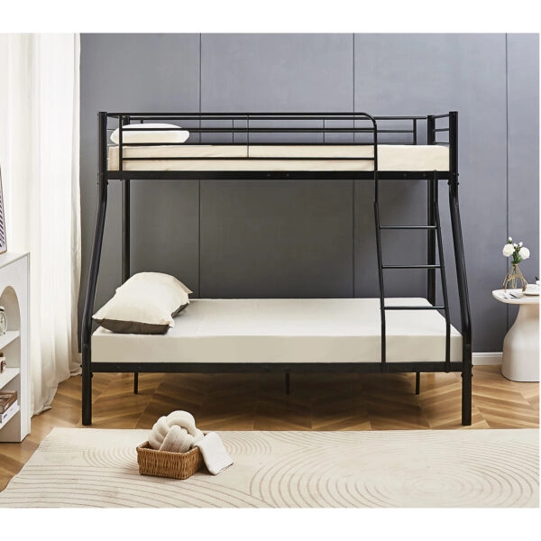 Κουκέτα ArteLibre OSAGE Μαύρο Για Στρώμα 90/140x190