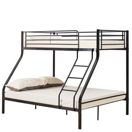 Κουκέτα ArteLibre OSAGE Μαύρο Για Στρώμα 90/140x190