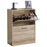 Παπουτσοθήκη ArteLibre BRANTLEY Δρυς Μοριοσανίδα 60x24x81cm