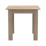 Τραπεζαρία Manka I-Bella  σετ 3τεμ σε sonoma απόχρωση 80x80x77εκ