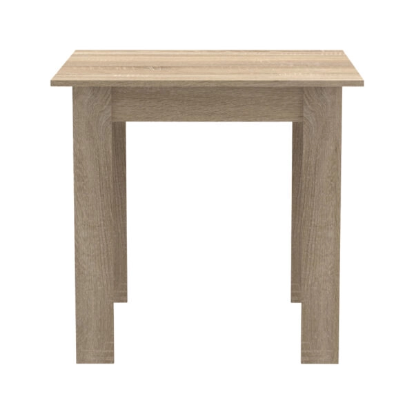 Τραπεζαρία Manka I-Bella  σετ 3τεμ σε sonoma απόχρωση 80x80x77εκ