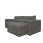 Silver Γωνιακός Καναπές Κρεβάτι με Αναστρέψιμη Γωνία Γκρι 245x148x94cm