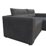Silver Γωνιακός Καναπές Κρεβάτι με Αναστρέψιμη Γωνία Γκρι 245x148x94cm
